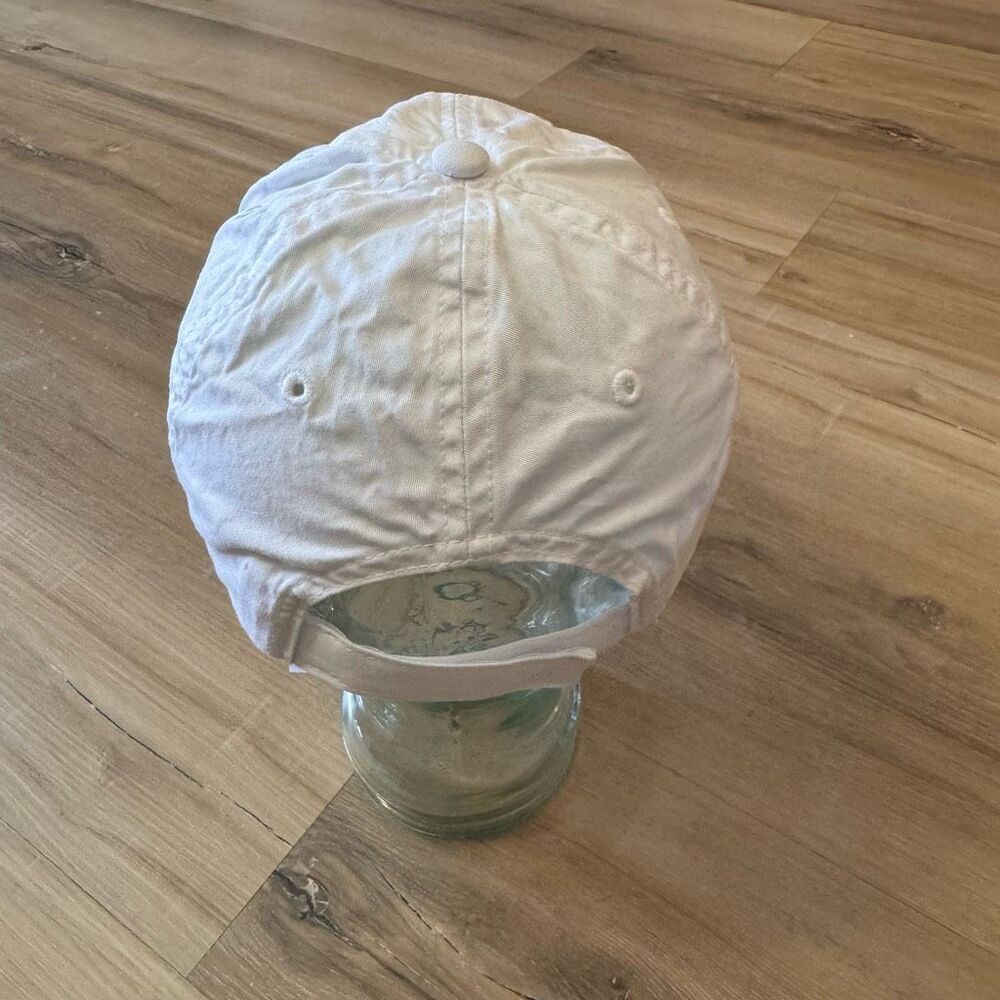 Alo Off-Duty White Baseball Hat Adjustable Strap Yoga RN# 87370 Sporty Ball Cap - Picture 3 of 6